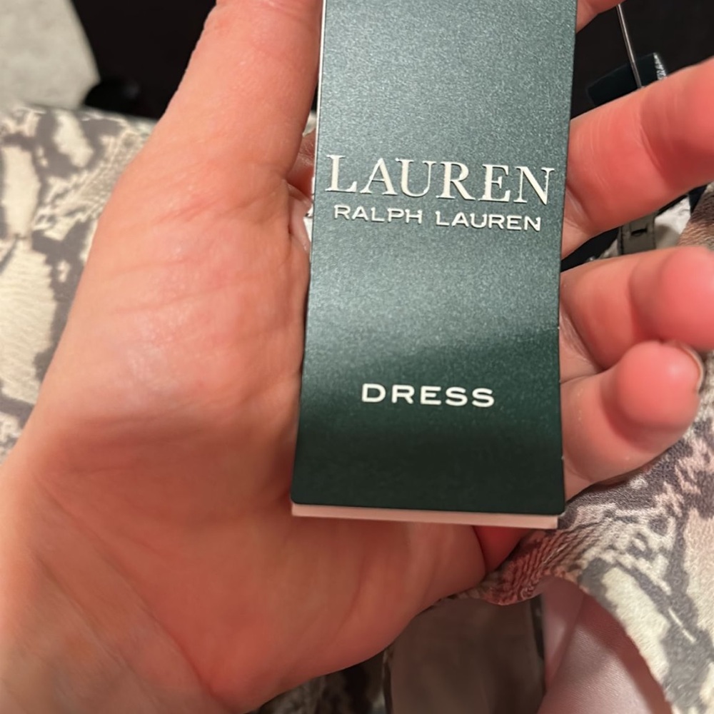 Ralph Laureen dress leopard print